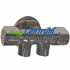 EVERLINE Sarokszelep dupla kerámiabetétes 1/2-1/2