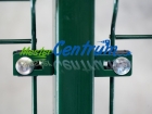 Táblarögzítő U-43 komplett PVC bevonatos